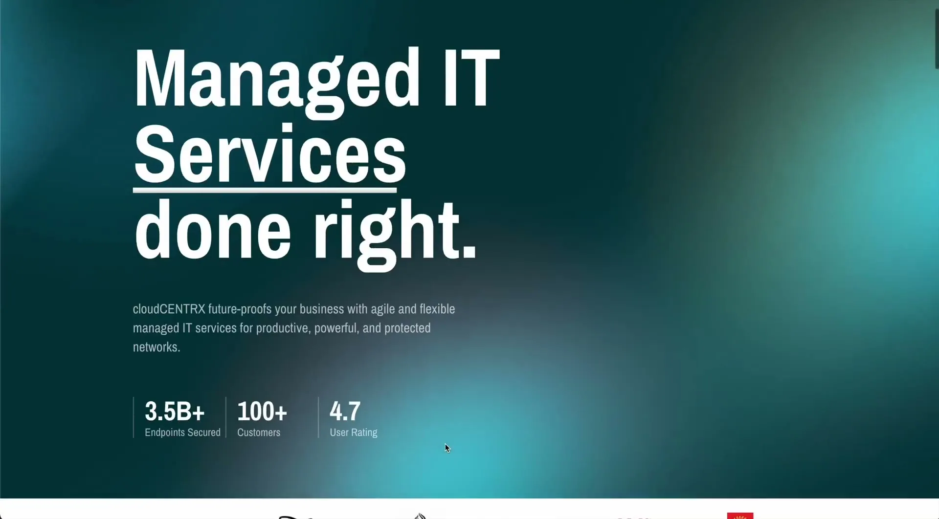 cloudCENTRX website and project work